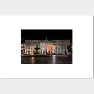 Scenes From Praca do Rossio - 3 © Posters and Art